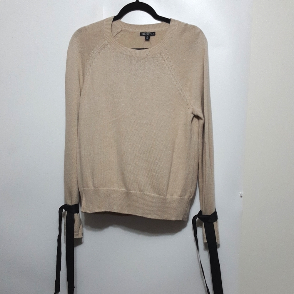 J. CREW Mercantile Women's M Merino Wool Blend Crew Neck Sweater‎